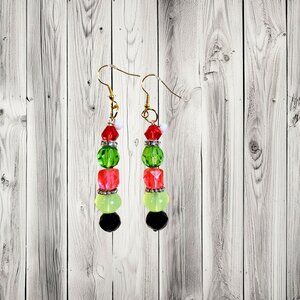 Festive earrings